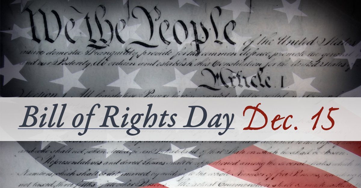  Bill of Rights Day 2021 | Attorneys for Freedom Law Firm